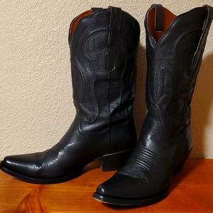 Dan Post Women's Gyda Western Boots - Snip Toe w/Upgraded Insoles Black 7.5